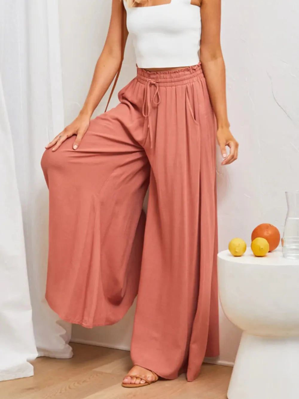 Women's Casual Shorts and Wide Leg Pants - Comfortable Bottoms & Relaxed Fit - Fame Studio Fashions